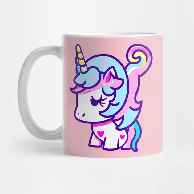 A CUTE KAWAI Unicorn by mmamma030